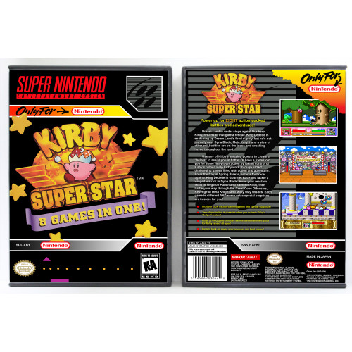 Kirby Super Star: 8 Games in One